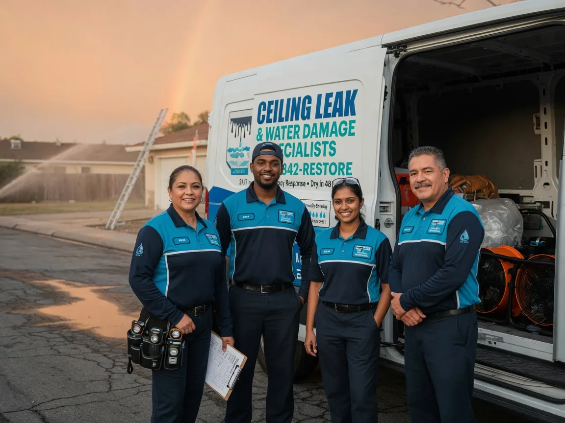 Ceiling Leak Cleanup company in Bradshaw, WV
