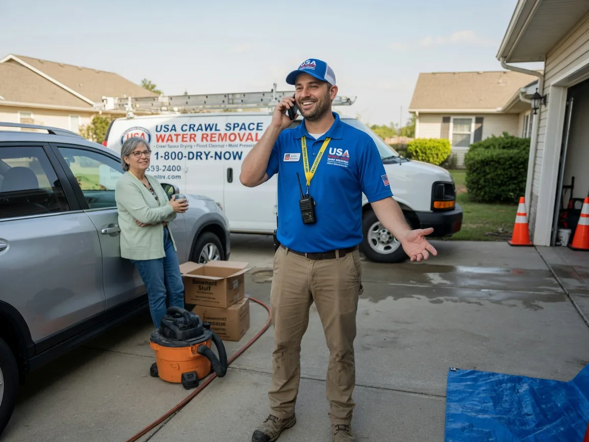 Crawl Space Water Removal Bradshaw, WV FAQs